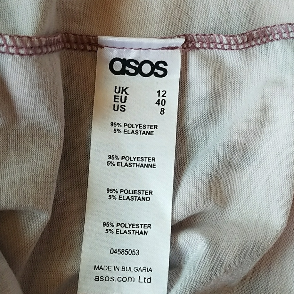 Asos airbrushed orchid print dress - Picture 6 of 6